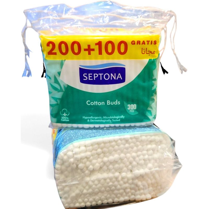Вухочистки пластикові Septona (300шт/уп)