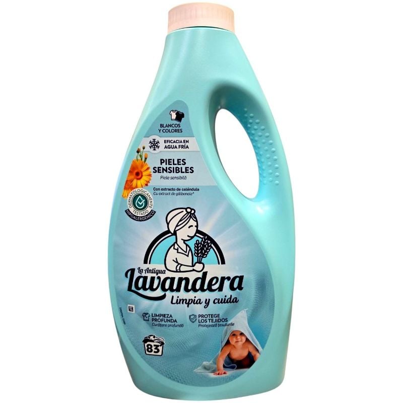 Гель для прання Lavandera Чутлива шкіра 2,5л