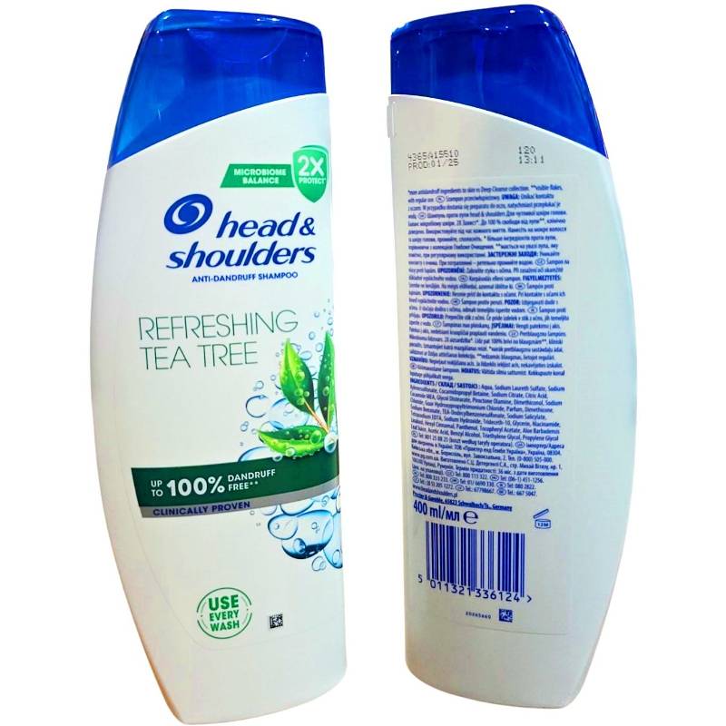 Шампунь для волосся Head & Shoulders 400мл Оригінал