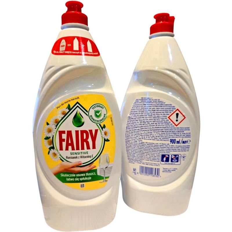 Плин для миття посуду Fairy 900мл Ромашка