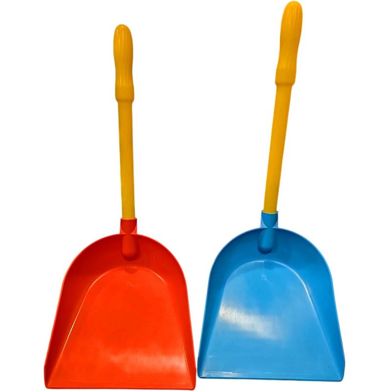 Савок сміттєвий з жовтою ручкою