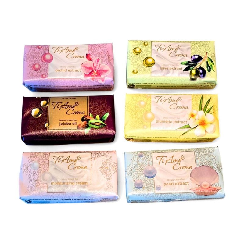 Мило кремове Ti Amo 125г асортимент