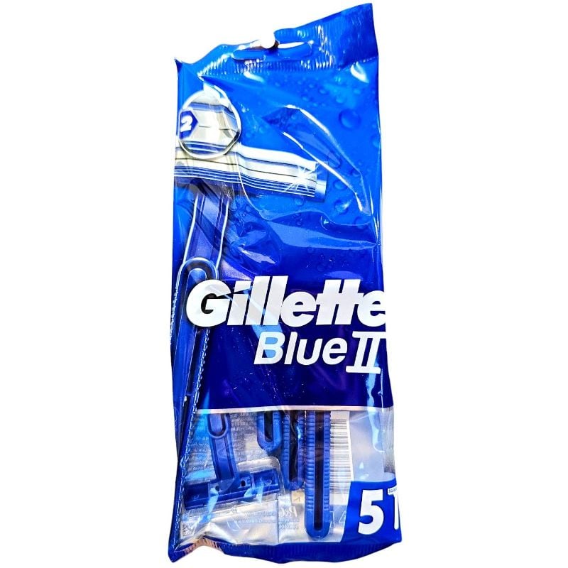 Одноразові бритви для гоління станок Gillette Blue 2 Plus (5шт/уп)