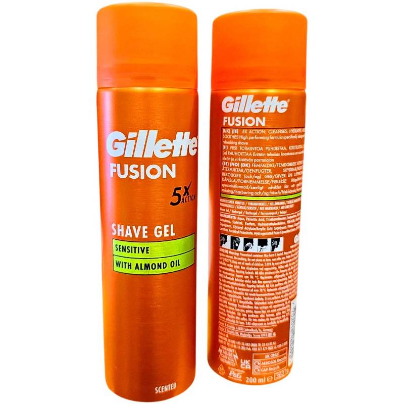 Гель для гоління Gillette Fusion 200мл