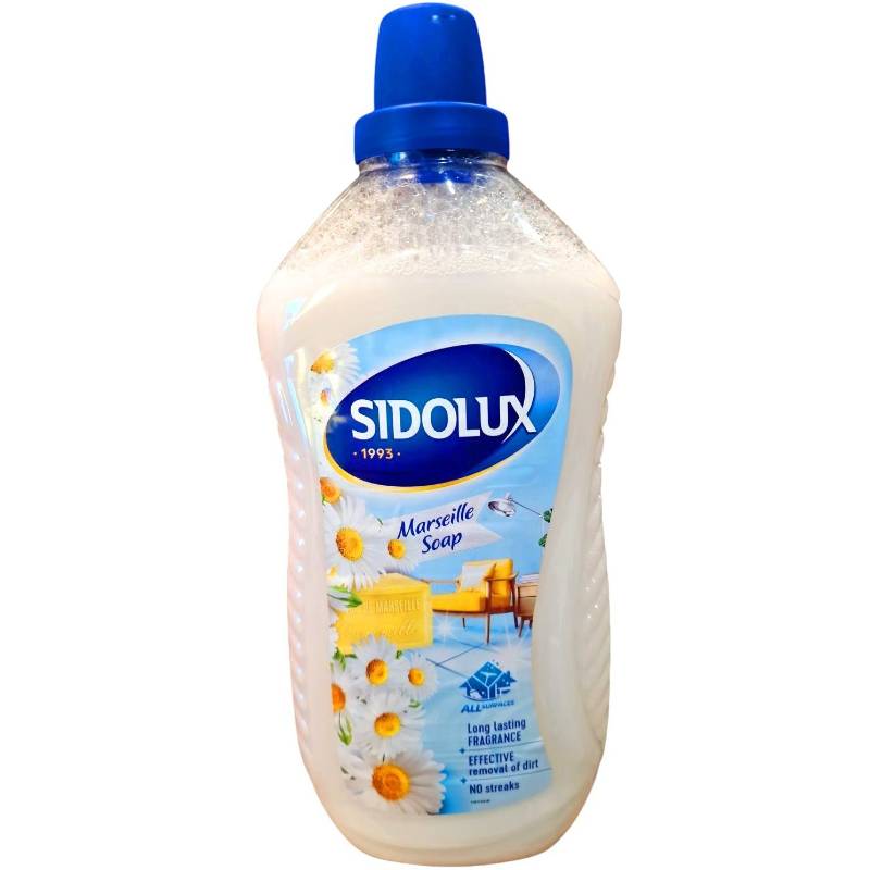 Засіб для миття підлоги та поверхонь Sidolux Marseille Soap 1л універсальний
