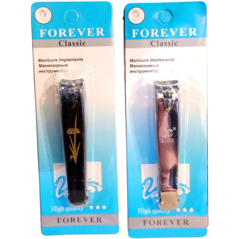Кусачки щипці манікюрні косметичні Forever (8x1,5)см (12шт/уп)