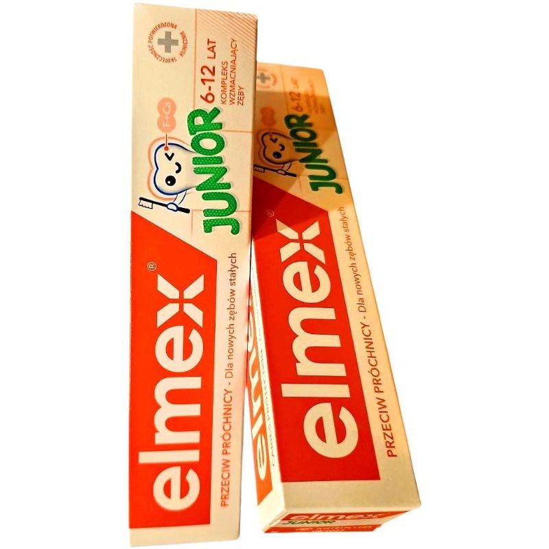 Зубна паста дитяча Elmex Junior 6-12 років 75мл