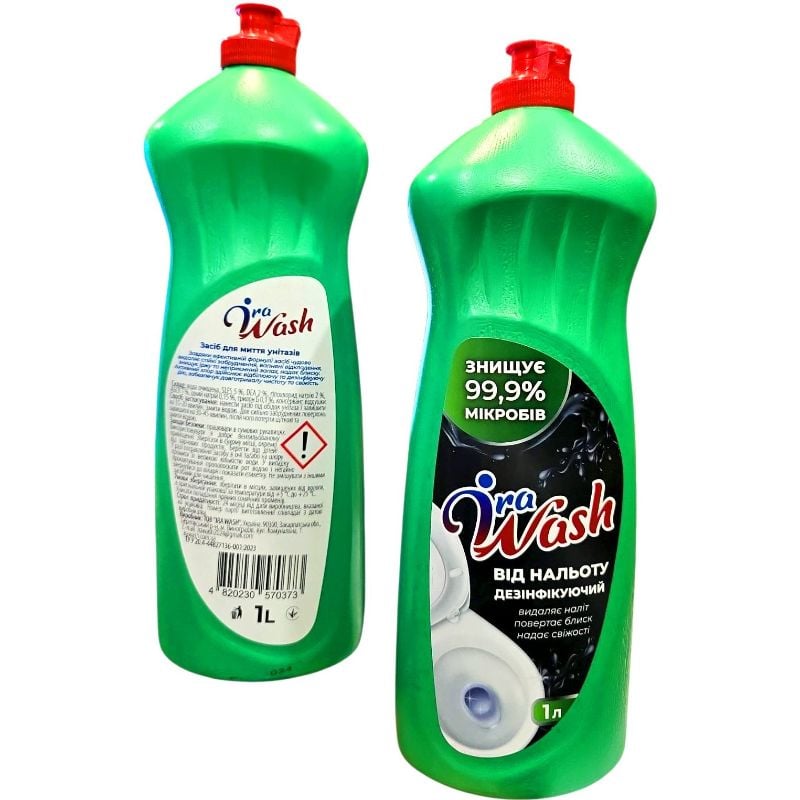 Засіб очищувач туалету Ira Wash 1л