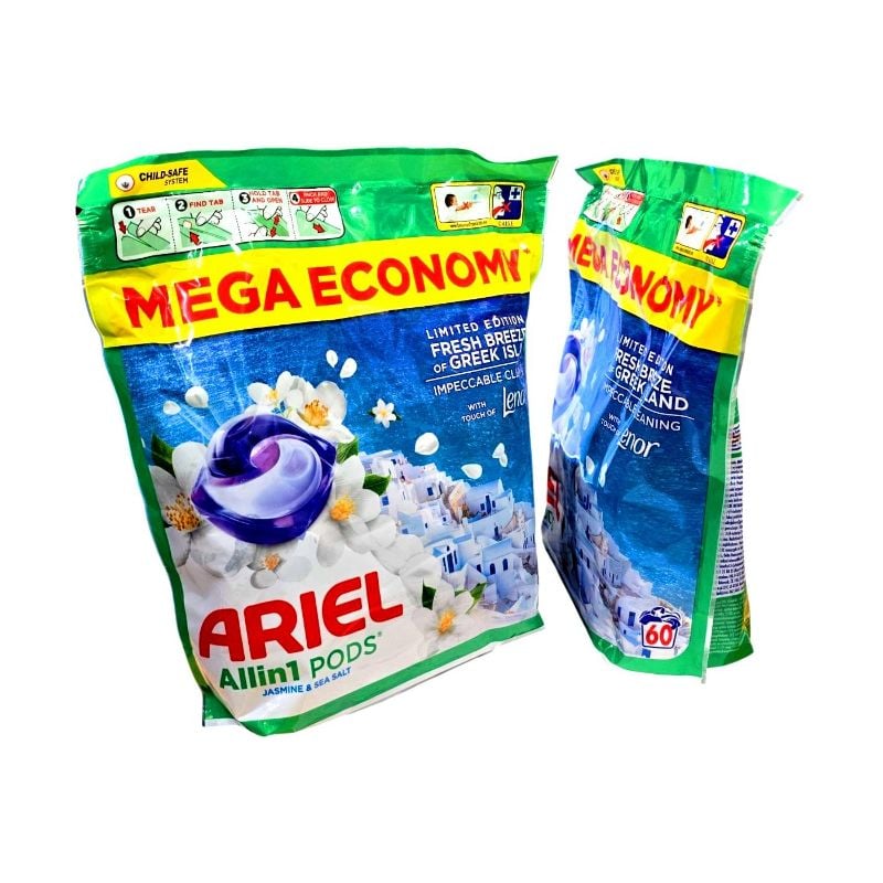 Капсули для прання Ariel with Lenor (60шт/уп) універсальні
