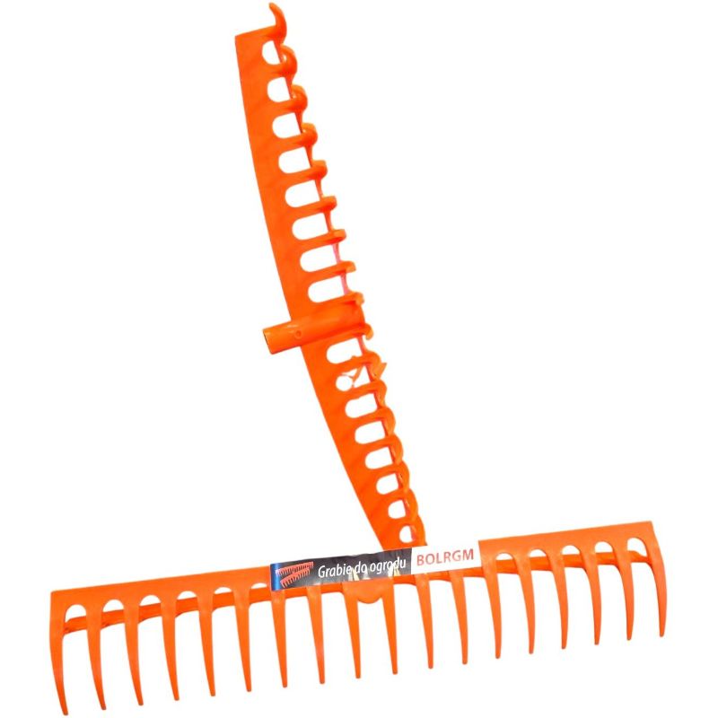 Граблі прямі пластикові Bolrgm 57см