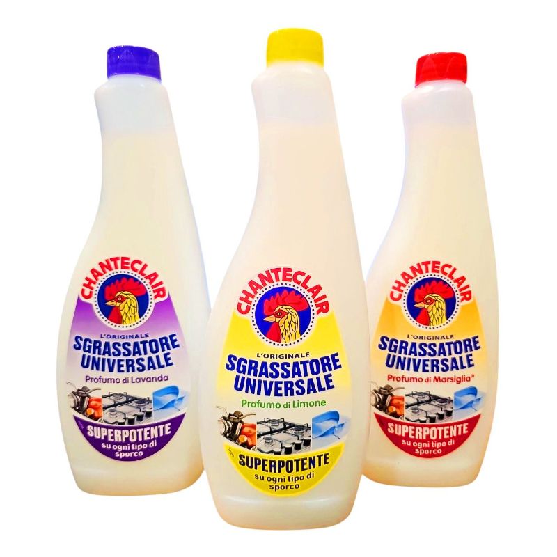 Засіб очищувач знежирювач плям запас універсальний Chante Clair Sgrassatore Universale 600мл