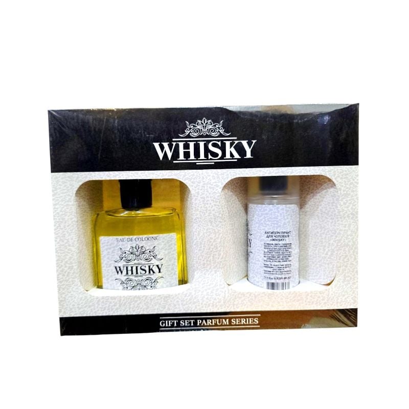 Набір подарунковий Whisky (Одеколон 100мл + Антиперспірант 120мл) чоловічий