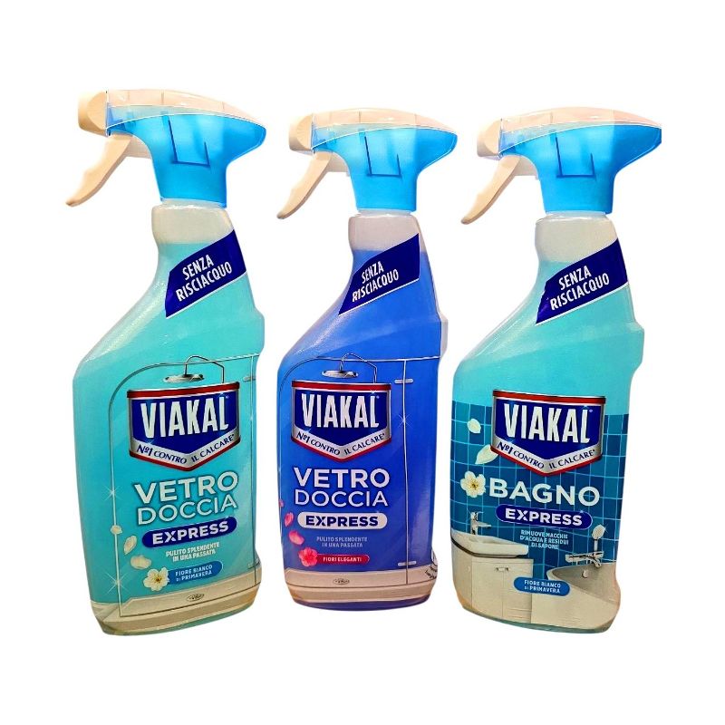 Засіб очищувач нальоту Viakal (ванна/сантехніка) 470мл асортимент