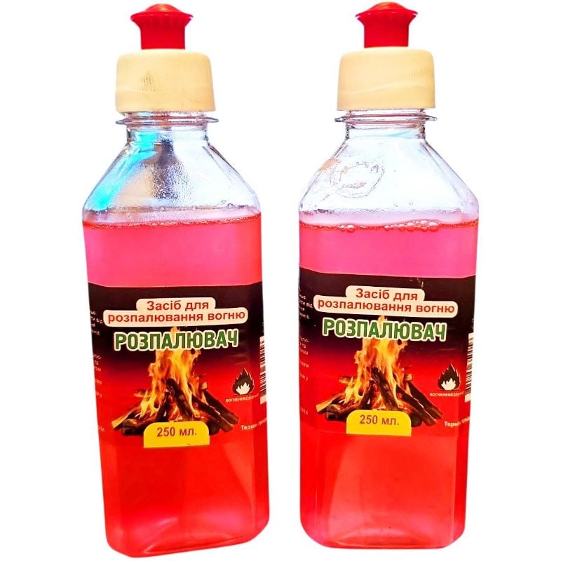 Засіб розпалювання вогню Розпалювач 250мл