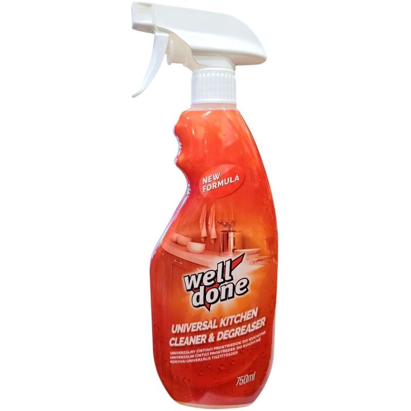Засіб очищувач кухні Well Done 750мл універсальний