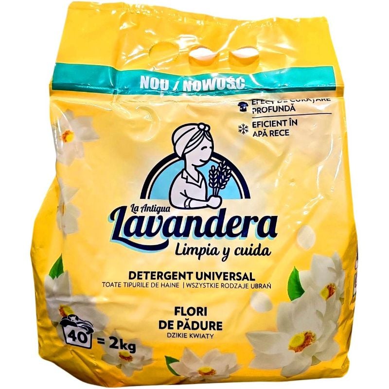 Порошок Lavandera Польові квіти 2кг Універсальний