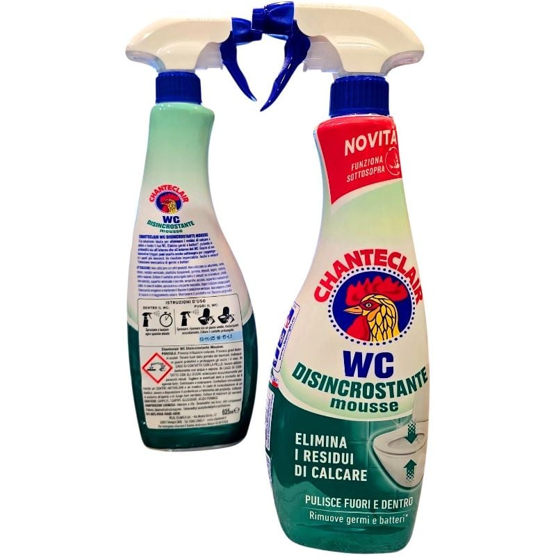 Засіб очищувач туалету універсальний Chante Clair WC Schiumattiva Disincrostante 625мл