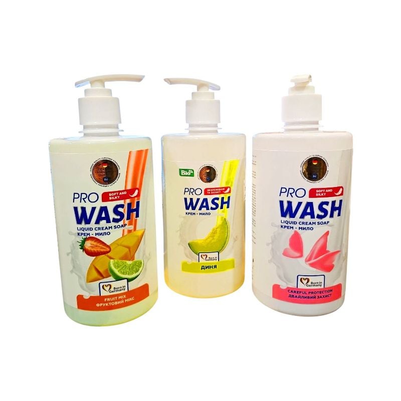 Мило рідке кремове Pro Wash 470г