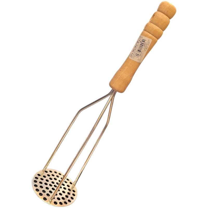 Товкачка картоплем'ялка для пюре дерев'яна ручка