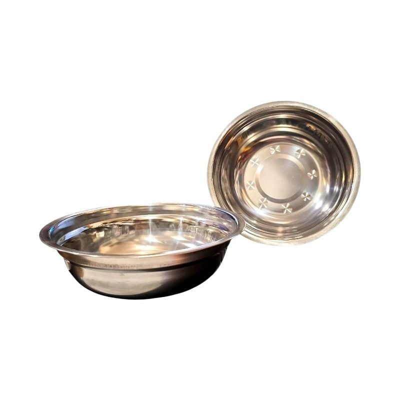 Миска метал d=20см (19х5,8)см