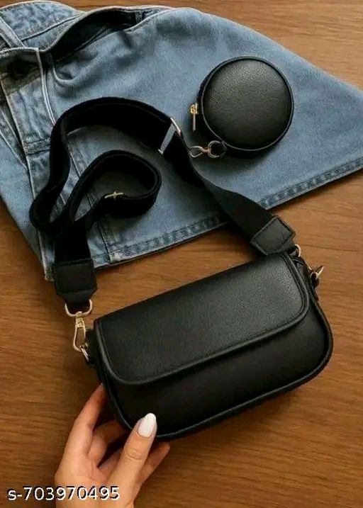 👜 Voguish PU Women Sling Bag