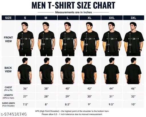 👕 Men's Cotton Regular Printed T-Shirt Combo Pack of 3