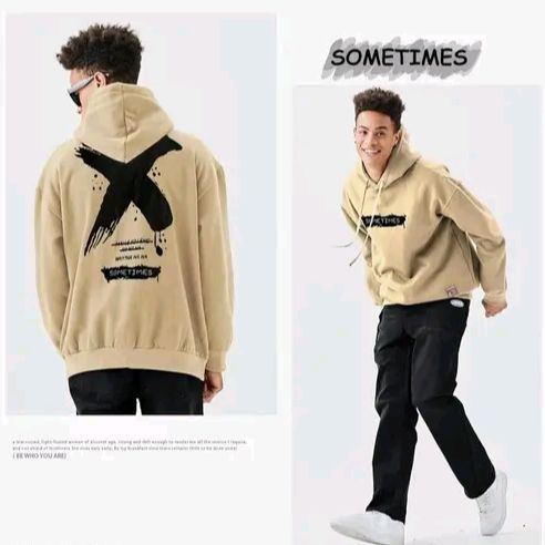Pretty Ravishing Men's Printed Hooded Sweatshirt