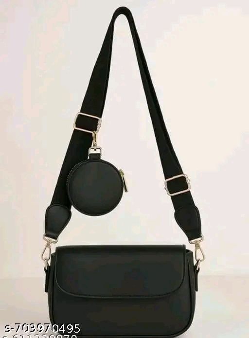 👜 Voguish PU Women Sling Bag