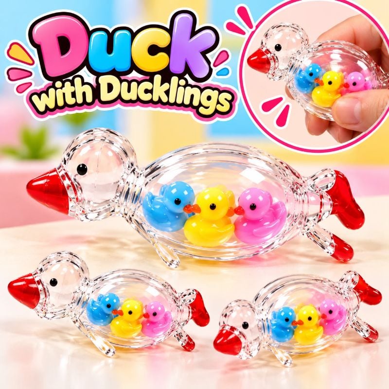 Duck with Duckings Squishy