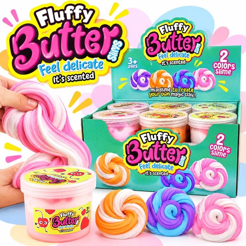 Fluffy Butter Slime