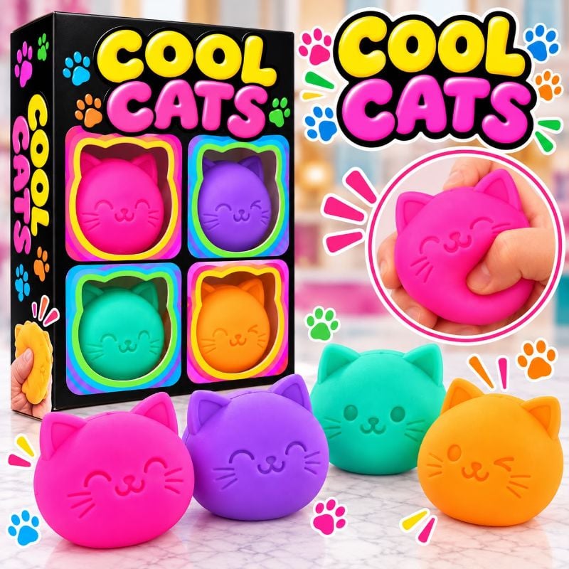 Cat Squishy Set