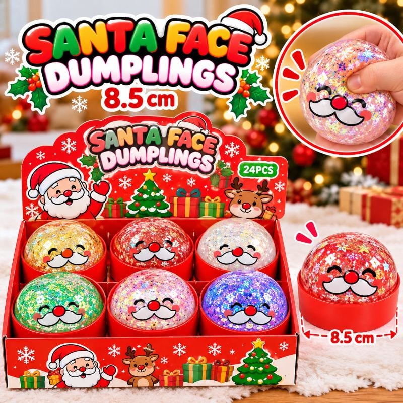 8.5cm Santa Face Dumpling