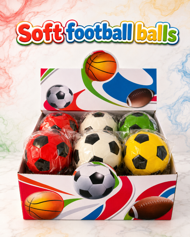 Soft balls for play