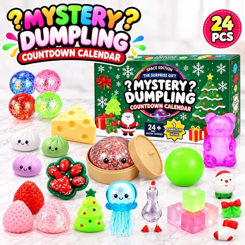 PRE-ORDER - Advent Calendar Mystery Dumpling [Green]