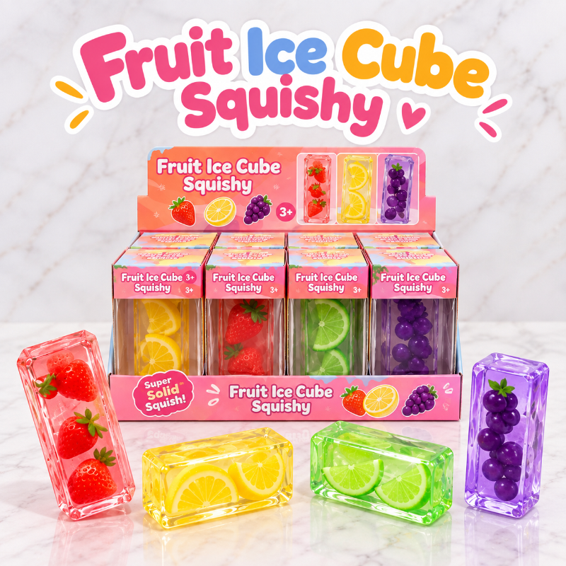 Fruit Ice Cube Squishy