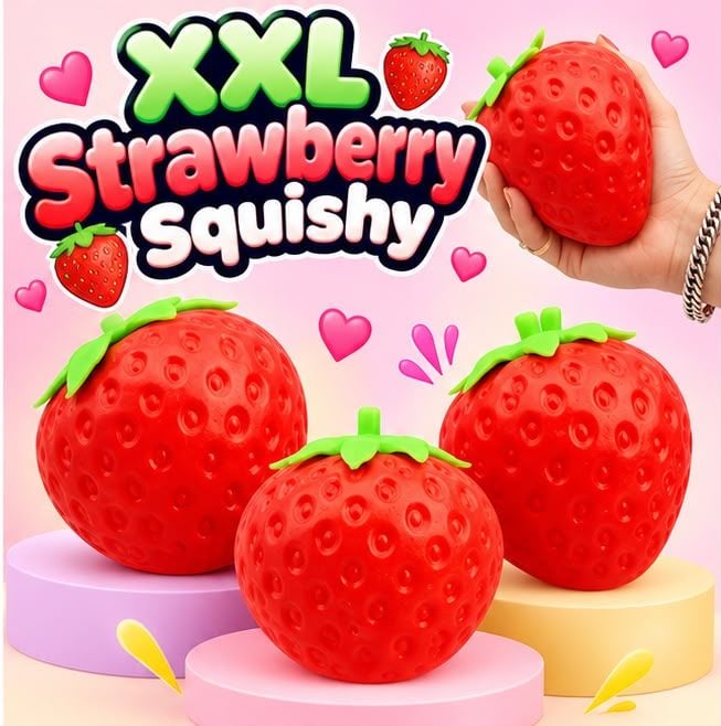 16cm Strawberry Squishy