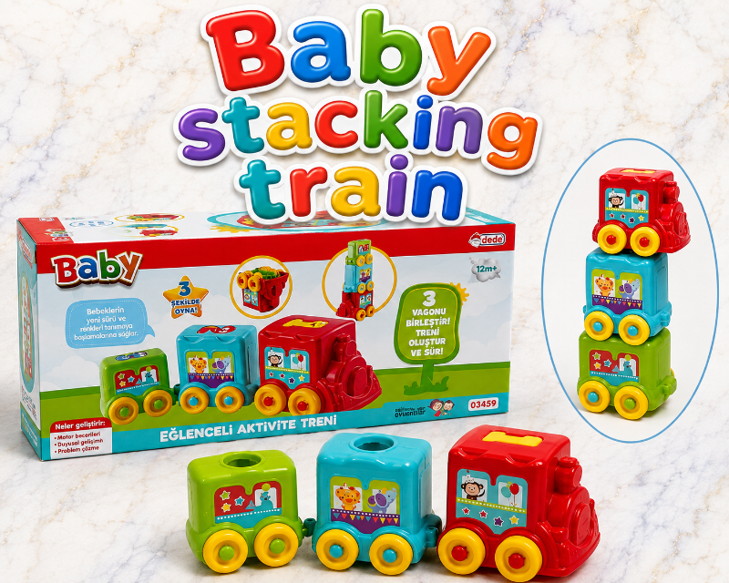 Baby Stacking  Train