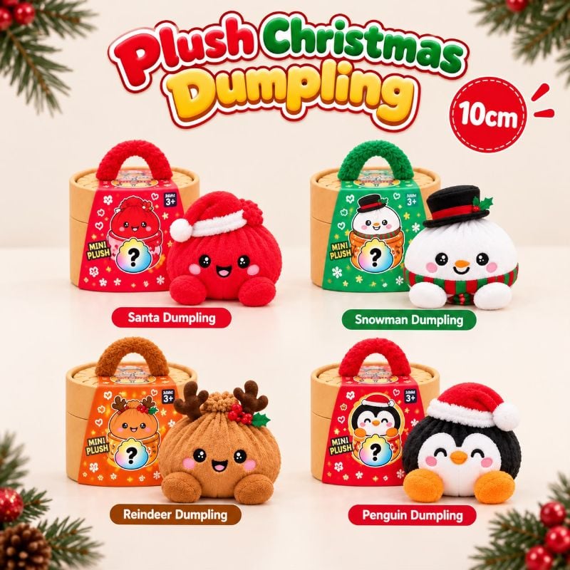 Christmas Plush Dumplings