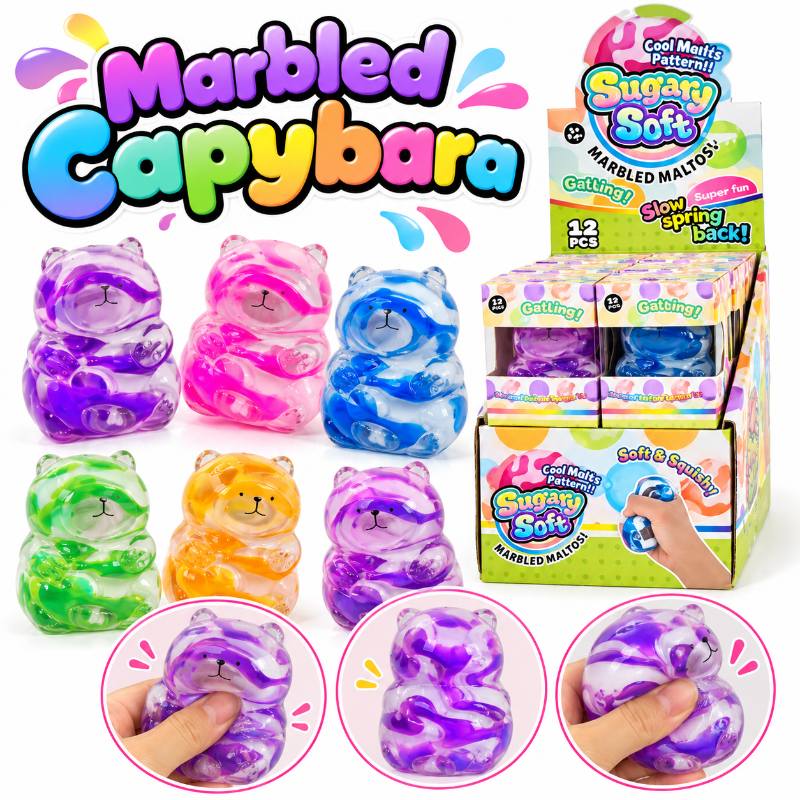 Marble Capibara Squishy