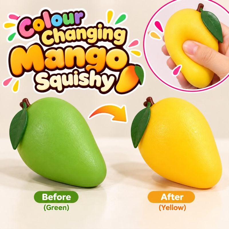 Colour Changing Mango Squishy