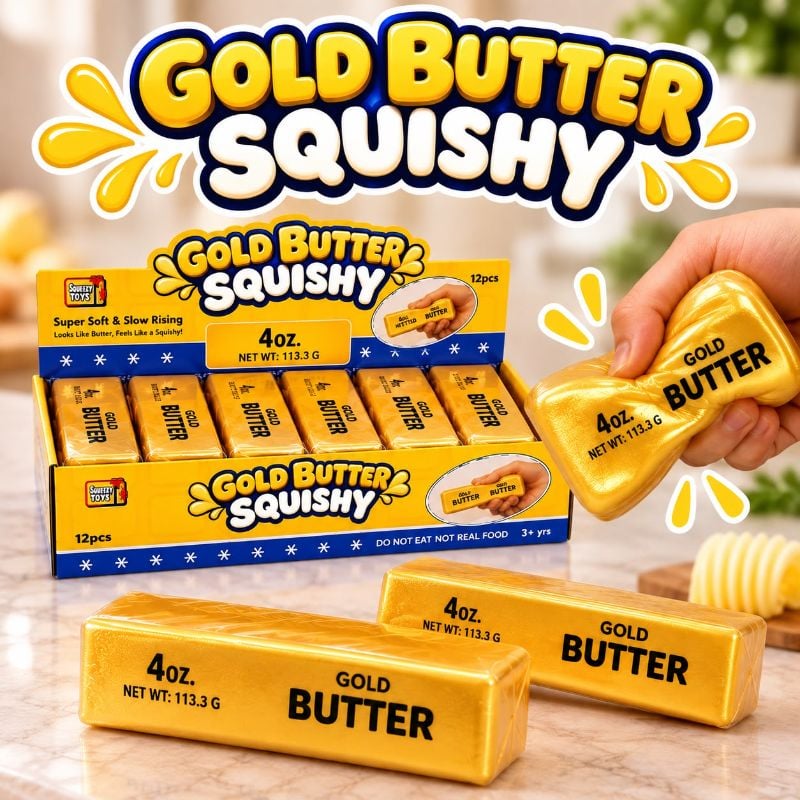 Gold Butter Squishy