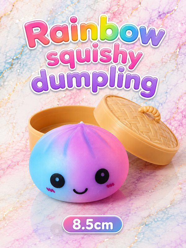 8.5cm Rainbow Dumpling