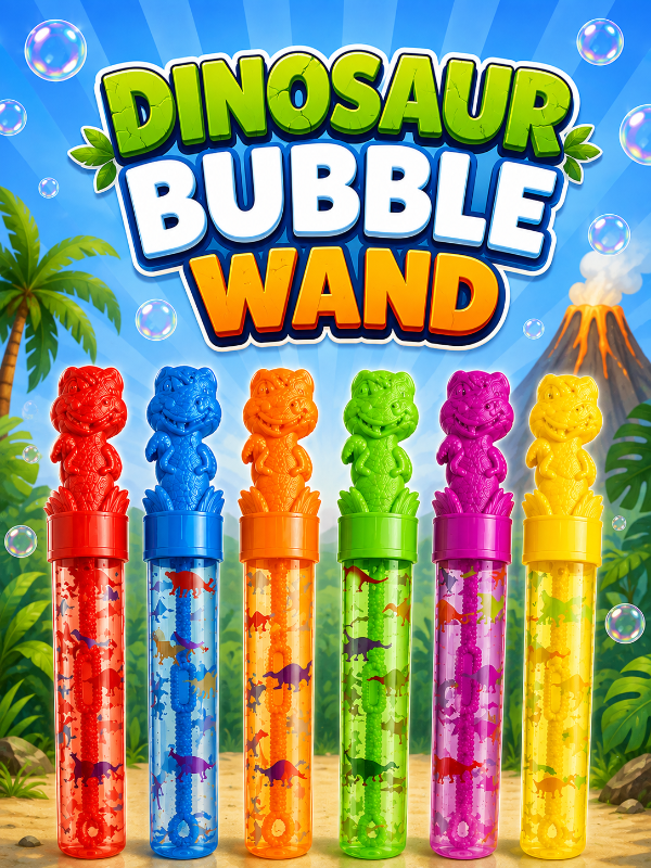 Dinosaur Bubble Wand