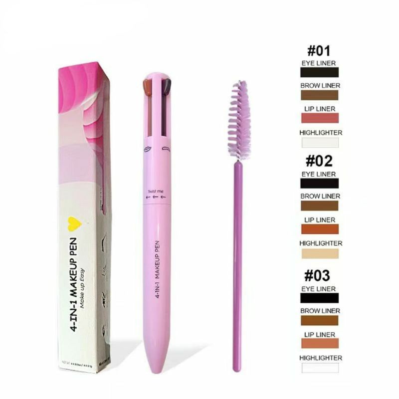 Eye ShadowLiner Combination 4 In 1 Makeup Pen Multifunctional Cosmetics