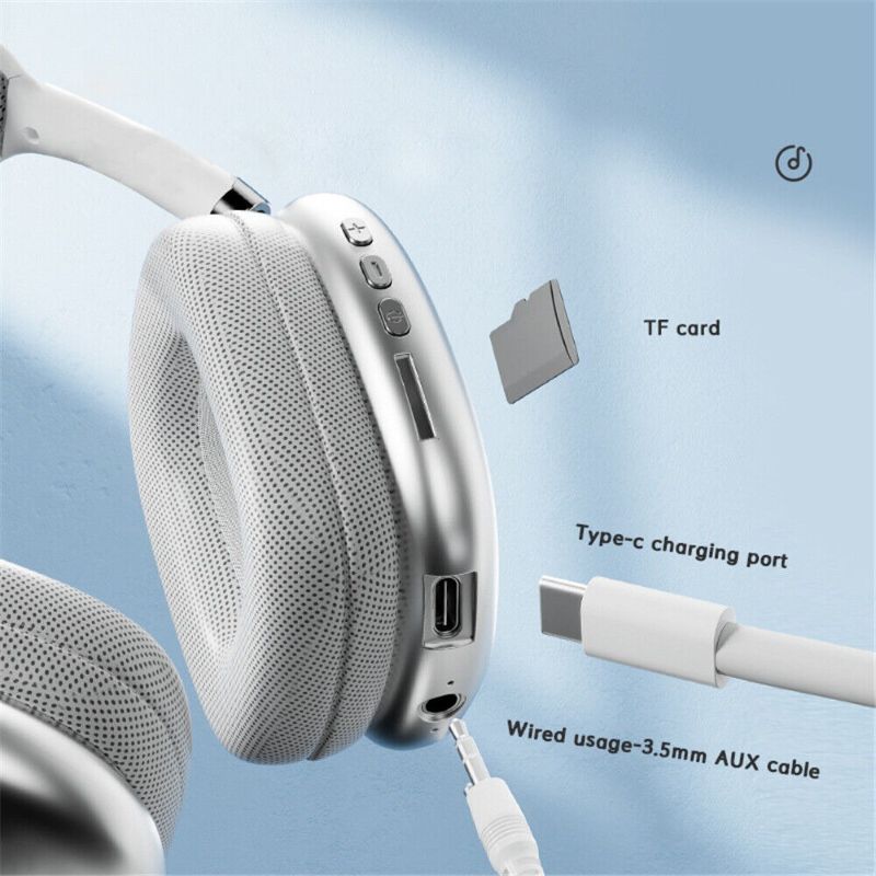 P9 Wireless Bluetooth Headphones – Fidelity Stereo Sound with Foldable Design