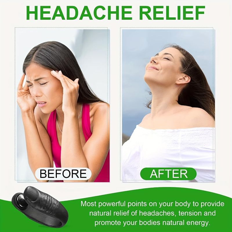 Sugar Control LI4 Acupressure Point Clip Wearable – Supporting Acupressure Relaxation,