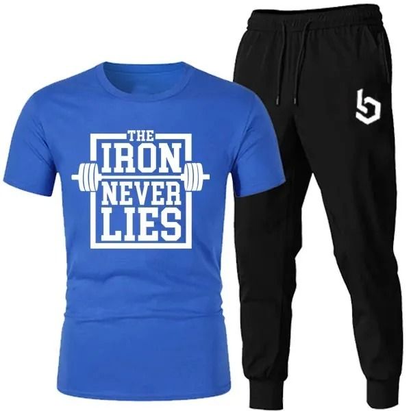 Gym style Printed Track Suit for Men & Boys | Soft & Comfortable Summer Wear | Lightweight Breathable Fabric