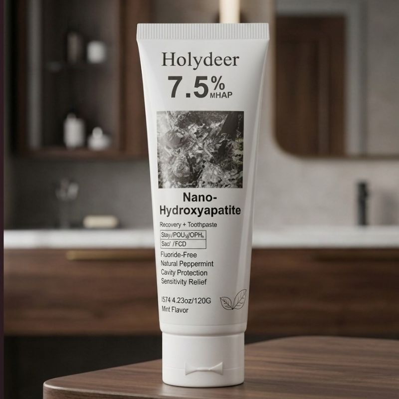 Buy 1 get 1 freeHolydeer Recovery Toothpaste | 7.5% Nano-Hydroxyapatite For Enamel Repair.