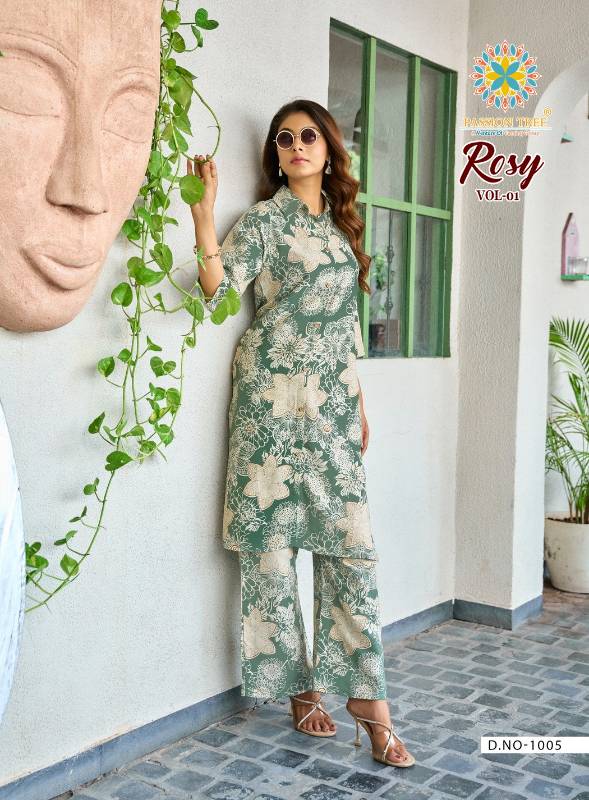 Straight Top With Palazzo Pant Co-Ord Set  D5