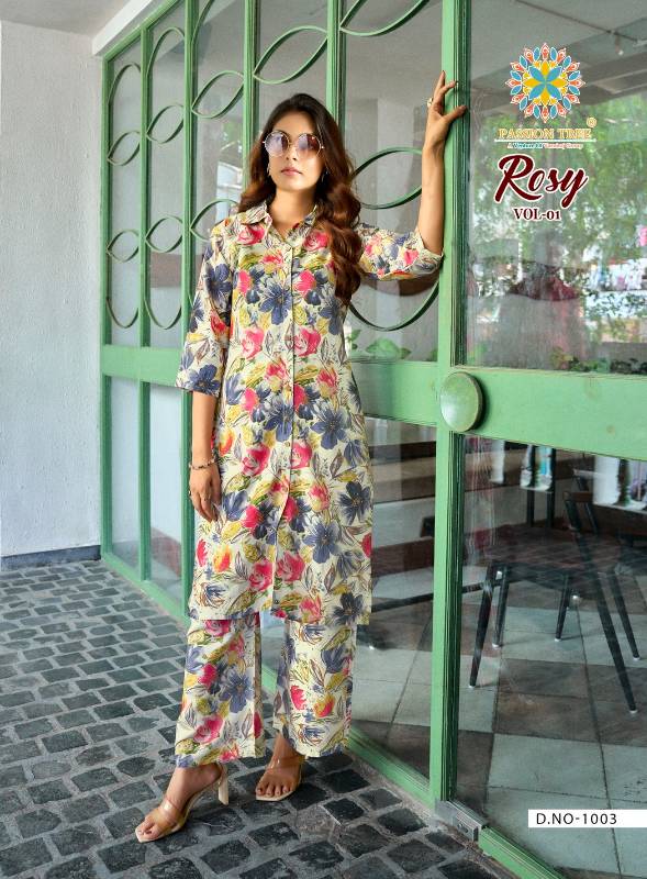 Straight Top With Palazzo Pant Co-Ord Set D4